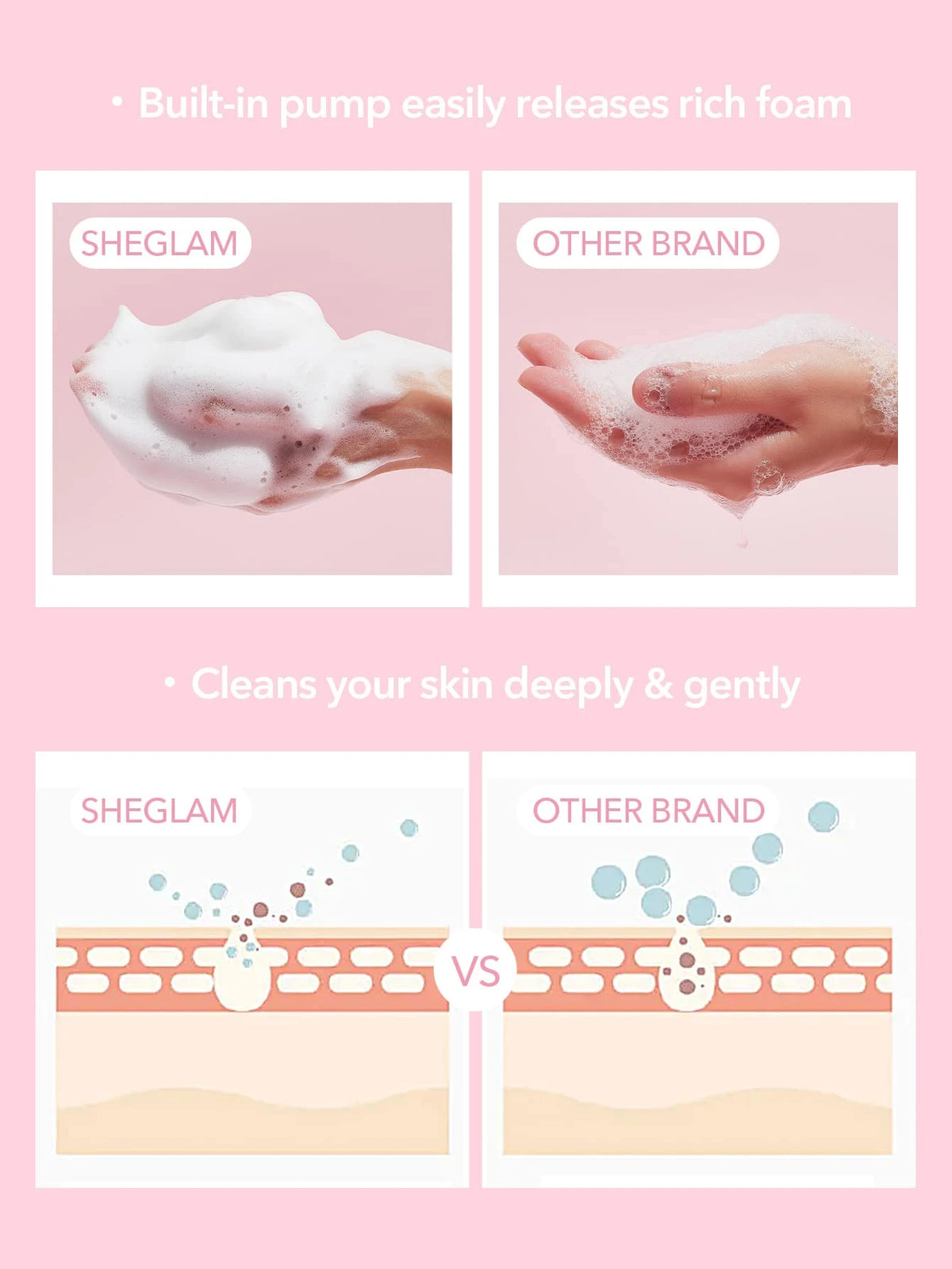 SHEGLAM Radiant By Nature Dry Skin Face Cleanser 100Ml