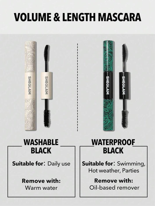SHEGLAM All-In-One Volume & Length Mascara-Washable