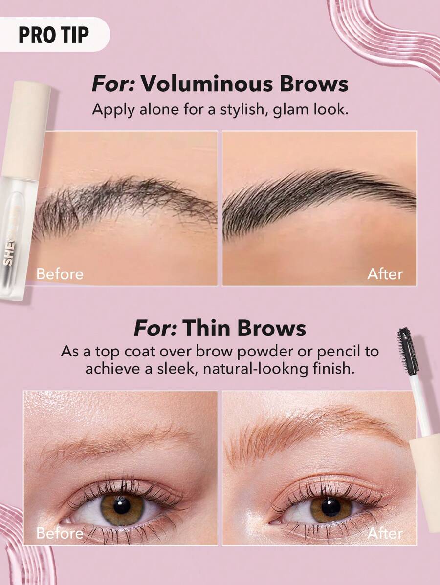 SHEGLAM Set Me Up Brow Gel- Waterproof