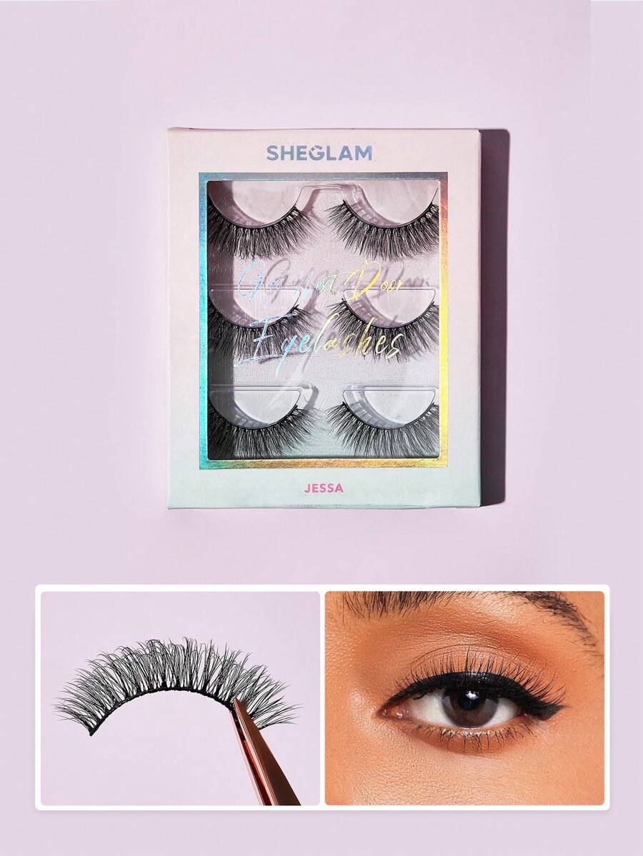SHEGLAM Girl Next Door Natural False Eyelashes