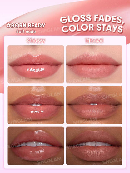 SHEGLAM Glazed & Locked Glossy Lip Tint