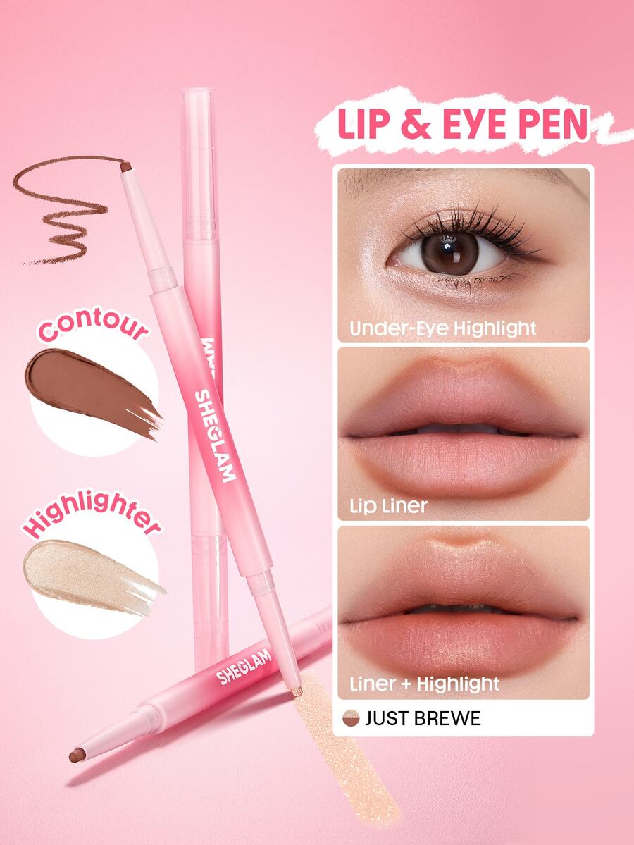 SHEGLAM Silky Glow Lip & Eye Pen
