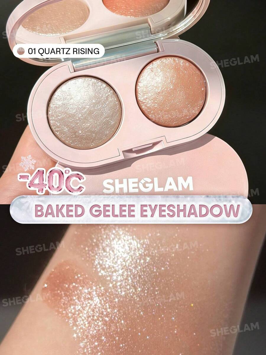 SHEGLAM Prismalight Baked Gelee Eyeshadow Duo