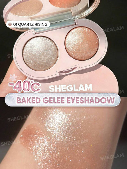 SHEGLAM Prismalight Baked Gelee Eyeshadow Duo