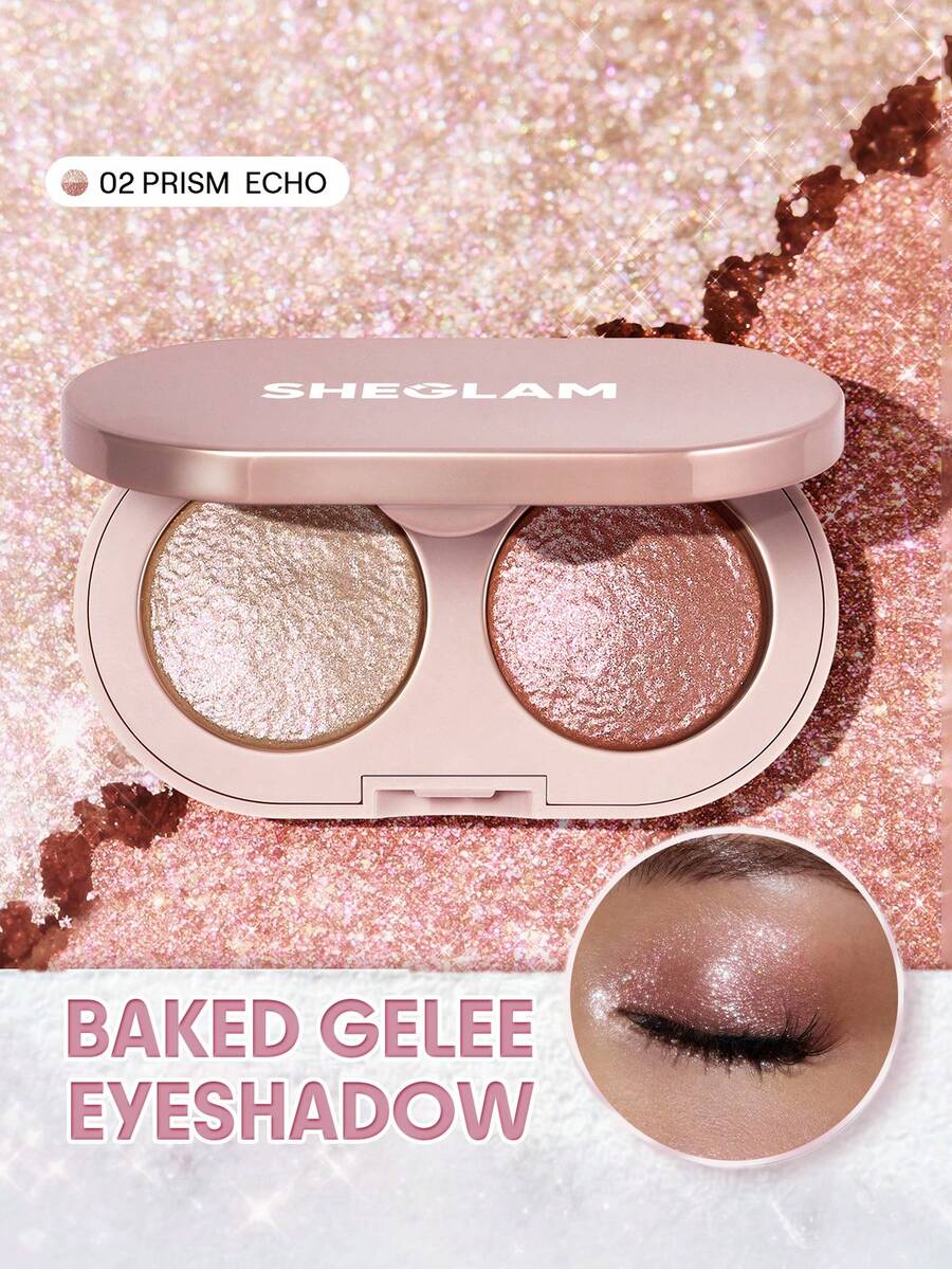 SHEGLAM Prismalight Baked Gelee Eyeshadow Duo