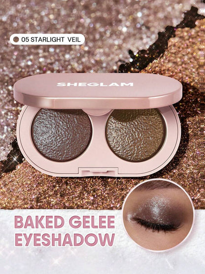 SHEGLAM Prismalight Baked Gelee Eyeshadow Duo