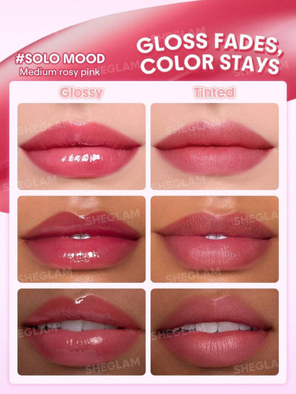 SHEGLAM Glazed & Locked Glossy Lip Tint