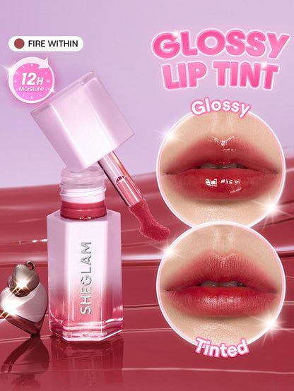 SHEGLAM Glazed & Locked Glossy Lip Tint