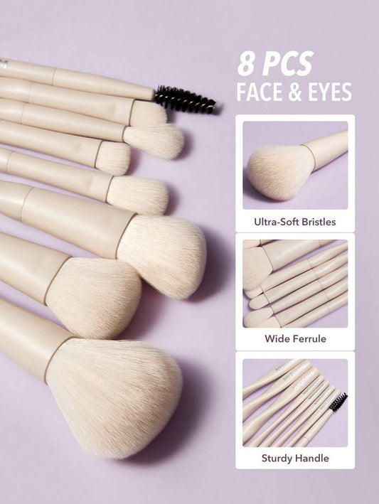 SHEGLAM Pro Core Brush Kit 8 Pcs/Set