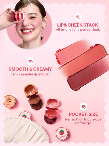 SHEGLAM Dream Cheek & Lip Cream Stack