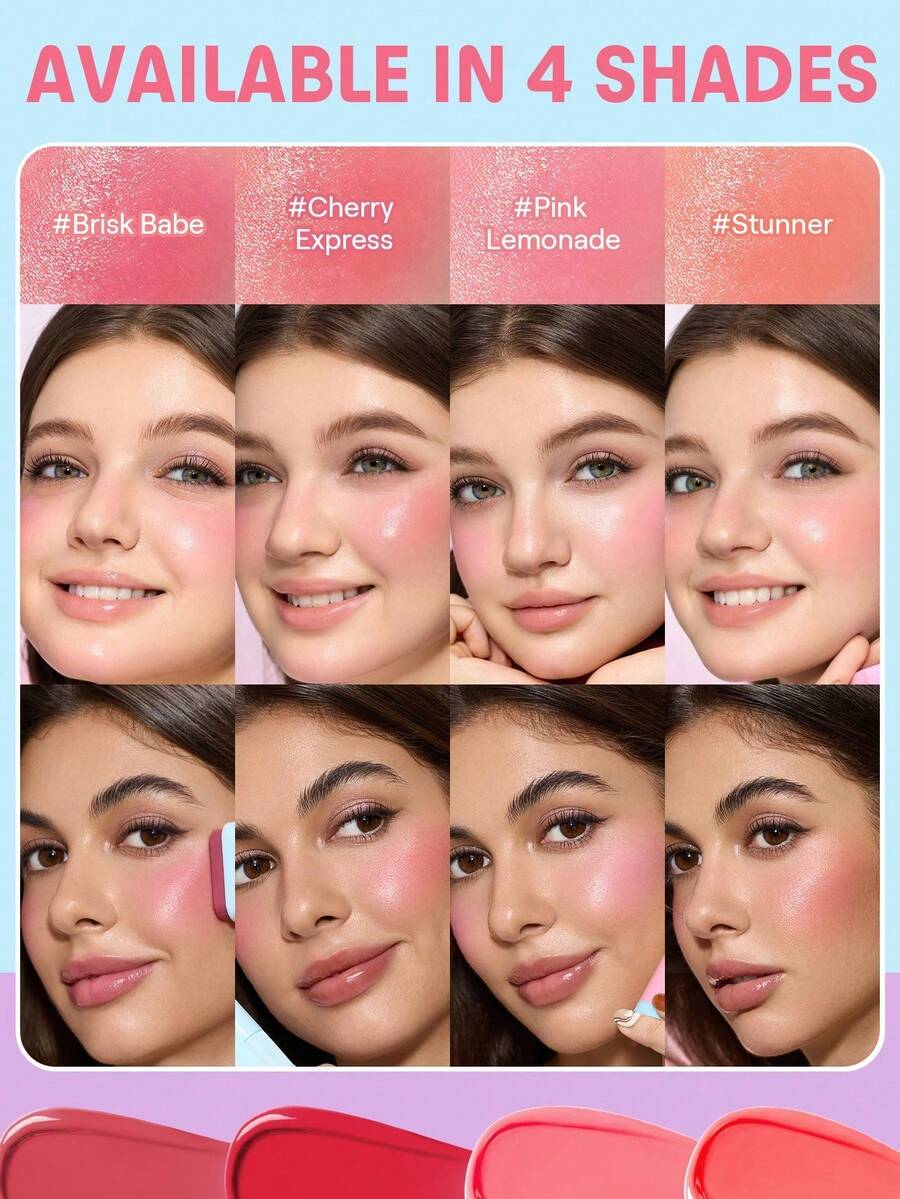 SHEGLAM Glass Glow Blush Stick