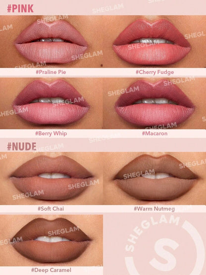 SHEGLAM Glam 101 Lipstick & Liner Duo