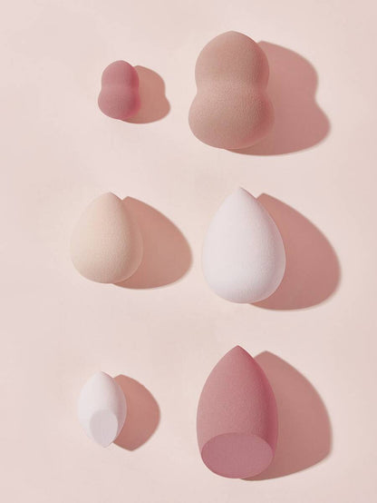 SHEGLAM 6-Sponge Pack Different Shape Makeup Sponges