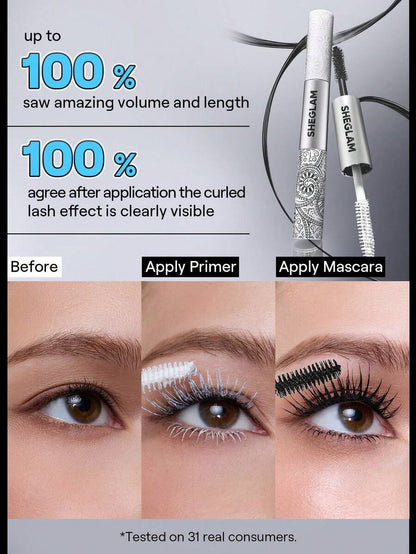 SHEGLAM All-In-One Primer & Tubing Volume Mascara-Tubing Black