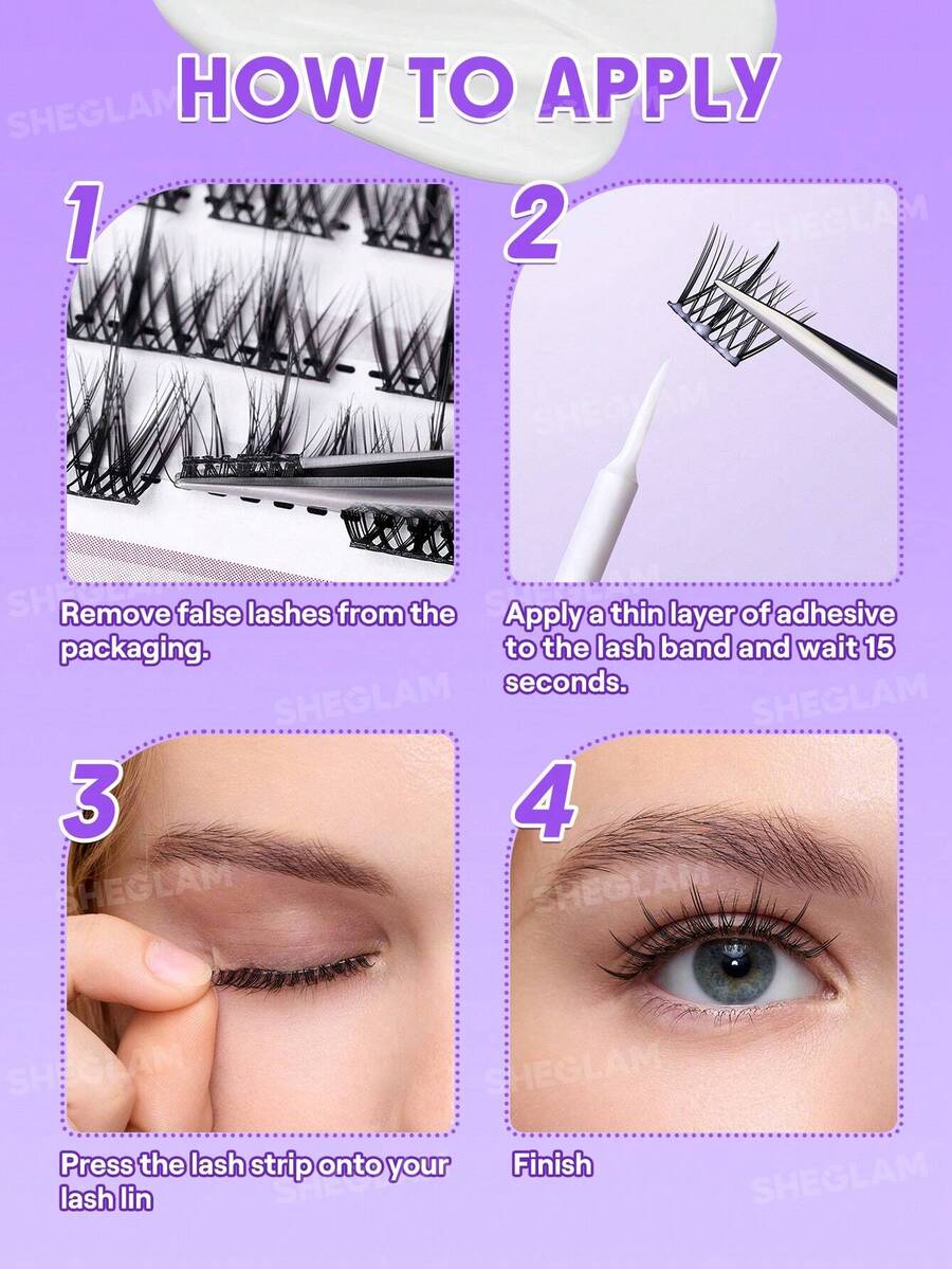 SHEGLAM Longwear Invisible Hold Lash Glue-Clear