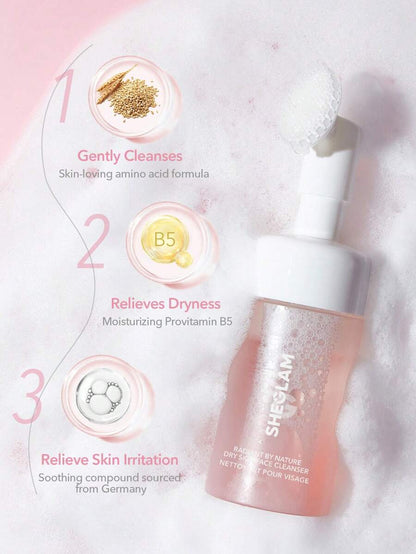 SHEGLAM Radiant By Nature Dry Skin Face Cleanser 100Ml