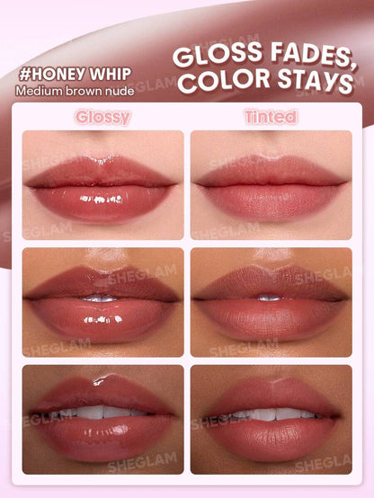 SHEGLAM Glazed & Locked Glossy Lip Tint