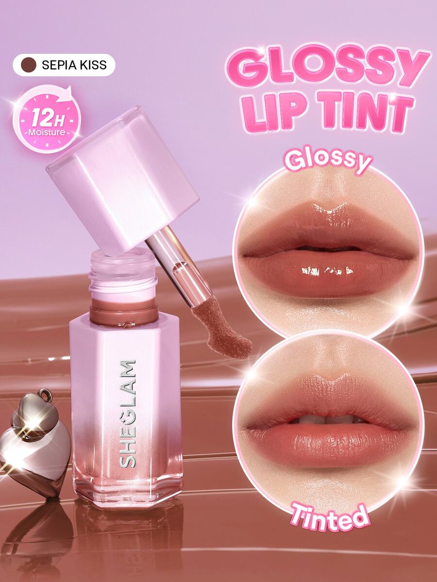 SHEGLAM Glazed & Locked Glossy Lip Tint