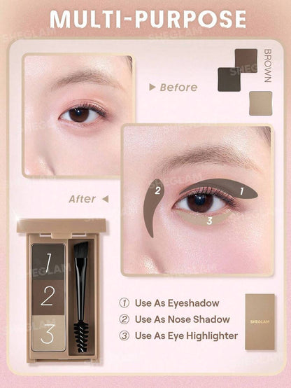 SHEGLAM Puff Brow Palette