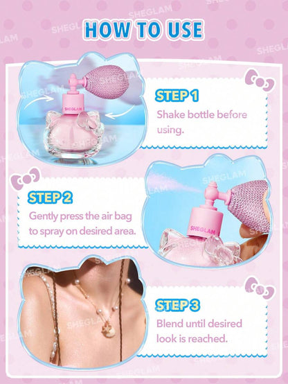 Hello Kitty SHEGLAM Bow-Utiful Highlighting Body Mist