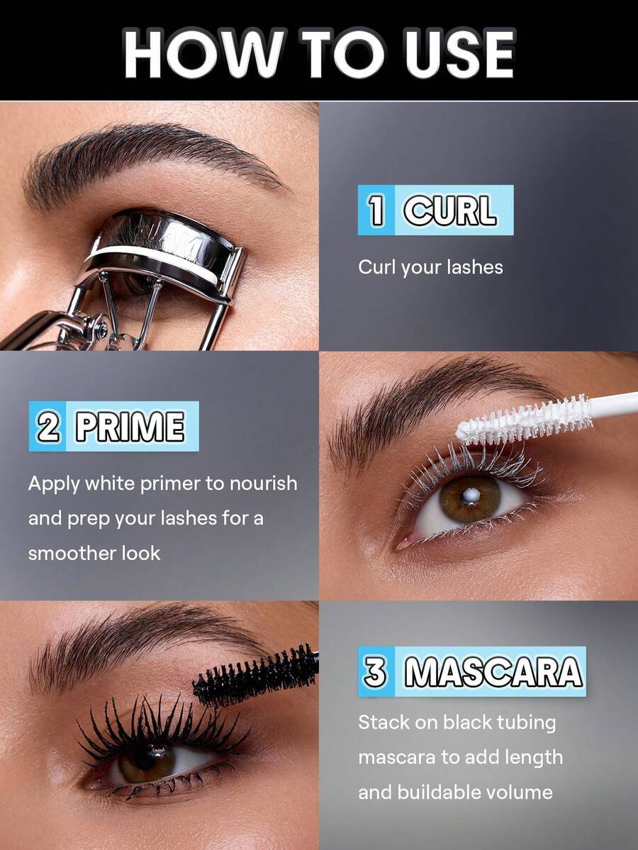 SHEGLAM All-In-One Primer & Tubing Volume Mascara-Tubing Black