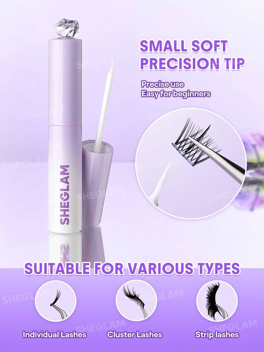 SHEGLAM Longwear Invisible Hold Lash Glue-Clear
