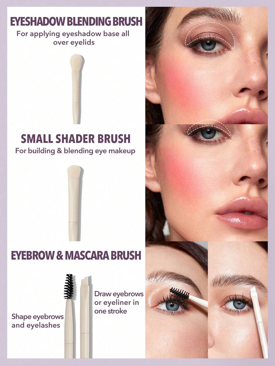 SHEGLAM Pro Core Brush Kit 6 Pcs/Set