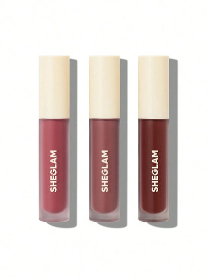 SHEGLAM Matte Allure Mini Liquid Lipstick Set