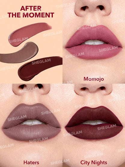 SHEGLAM Matte Allure Mini Liquid Lipstick Set