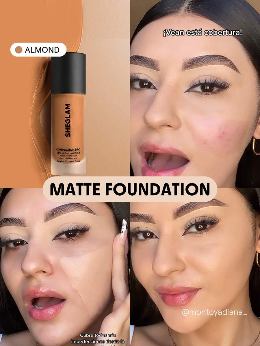 SHEGLAM Complexion Pro Long Lasting Breathable Matte Foundation
