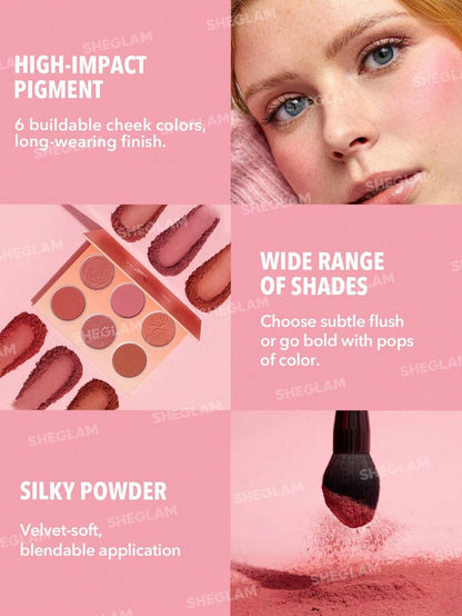 SHEGLAM Floral Flush Blush Palette