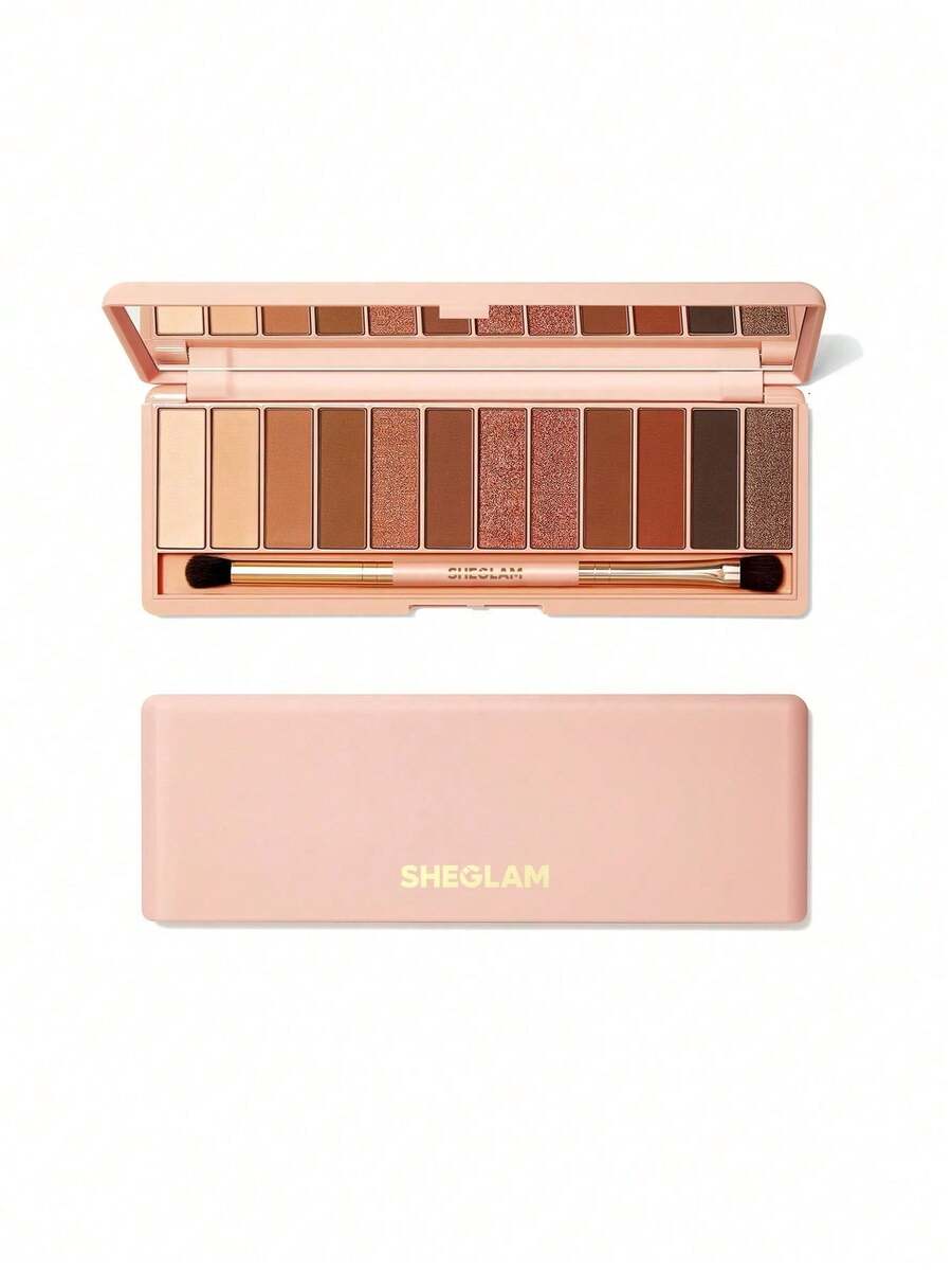 SHEGLAM Burgundy Palette 12-Color Matte Eyeshadow Palette