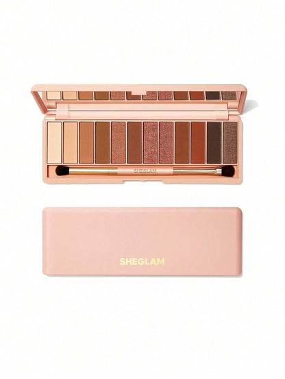 SHEGLAM Burgundy Palette 12-Color Matte Eyeshadow Palette