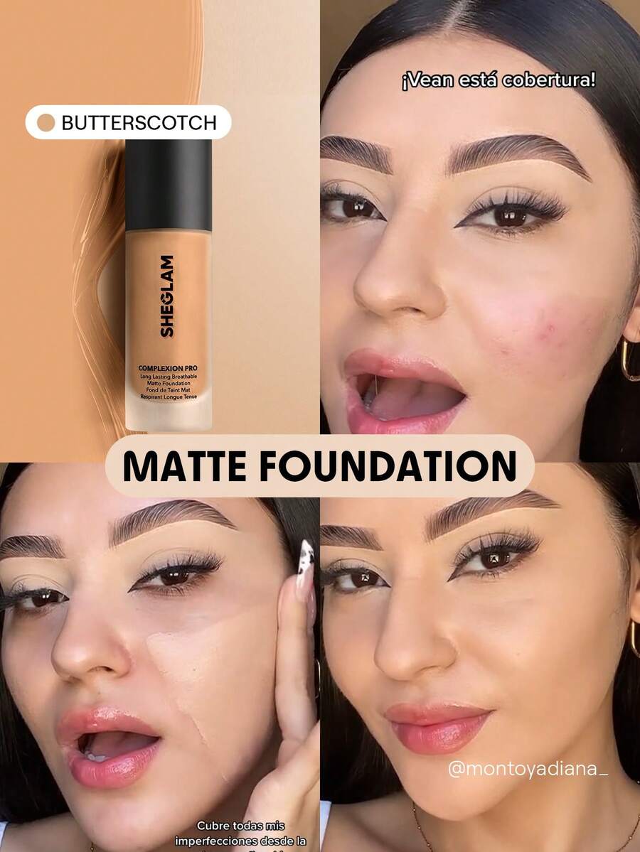 SHEGLAM Complexion Pro Long Lasting Breathable Matte Foundation