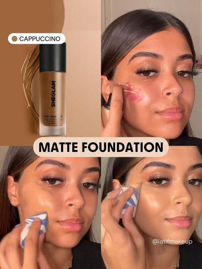 SHEGLAM Complexion Pro Long Lasting Breathable Matte Foundation