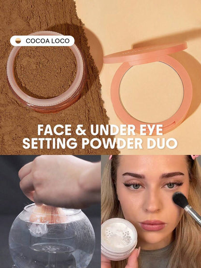 SHEGLAM Insta-Ready Face & Under Eye Setting Powder Duo