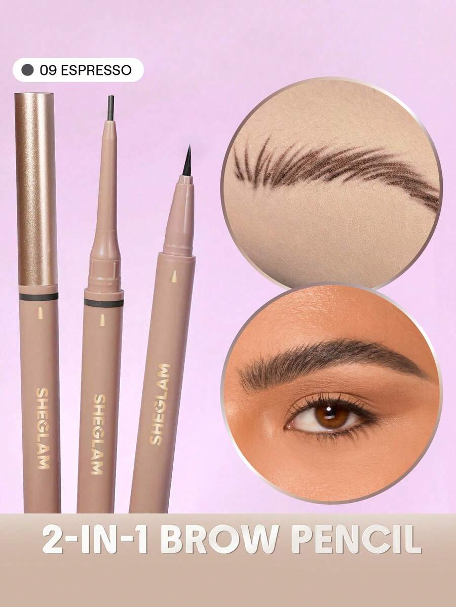 SHEGLAM Brows On Demand 2-In-1 Brow Pencil