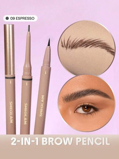 SHEGLAM Brows On Demand 2-In-1 Brow Pencil