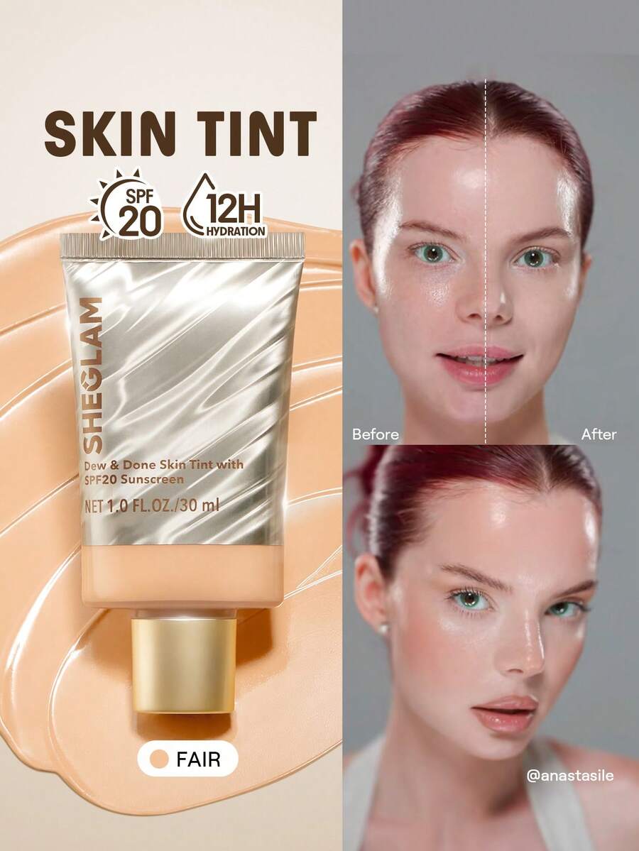 SHEGLAM Dew & Done Skin Tint With Spf20