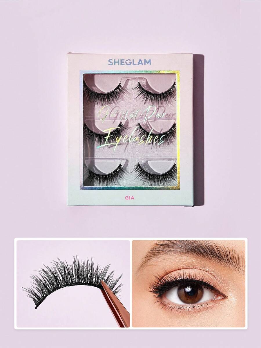 SHEGLAM Girl Next Door Natural False Eyelashes