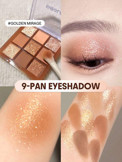 SHEGLAM 9-Pan Eyeshadow Palette