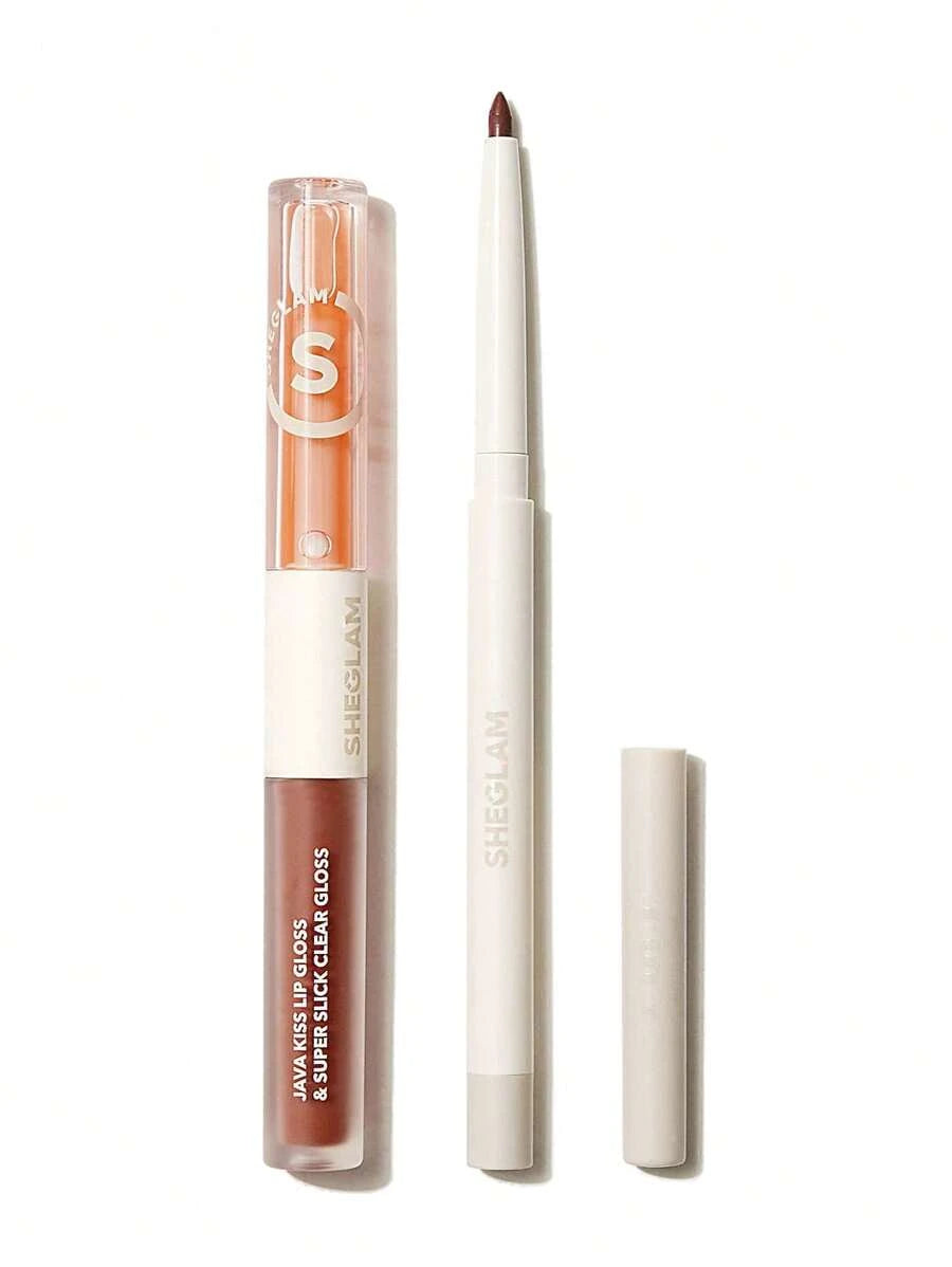 SHEGLAM Soft 90'S Glam Lip Liner And Lip Duo Set