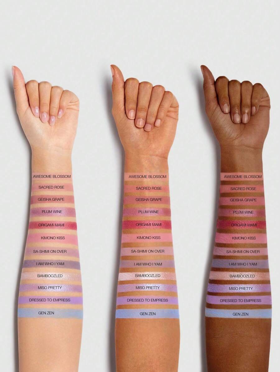 SHEGLAM Kyoto In Bloom Palette 12-Clolor Shimmer Metallic Matte Eyeshadow Palette