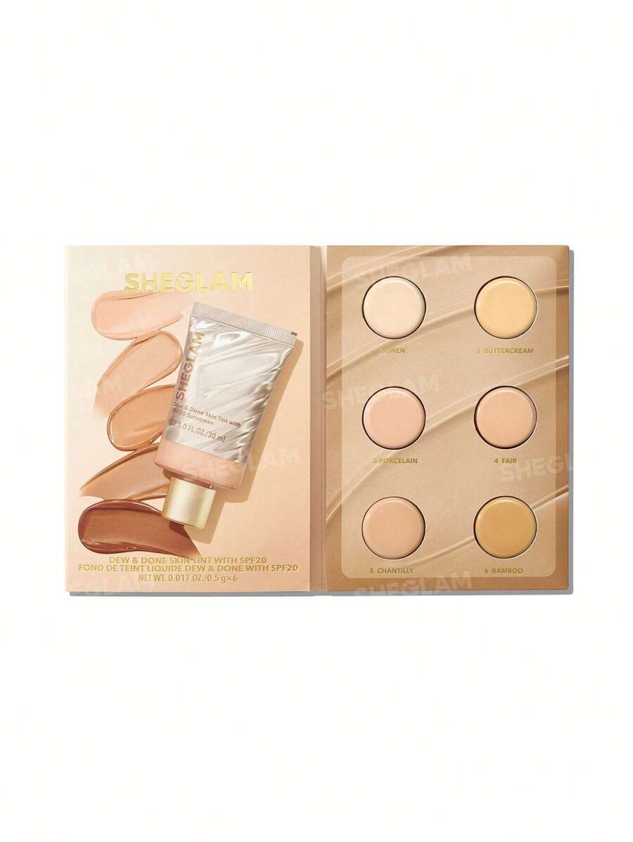 SHEGLAM Dew & Done Skin Tint With Spf20 Sample