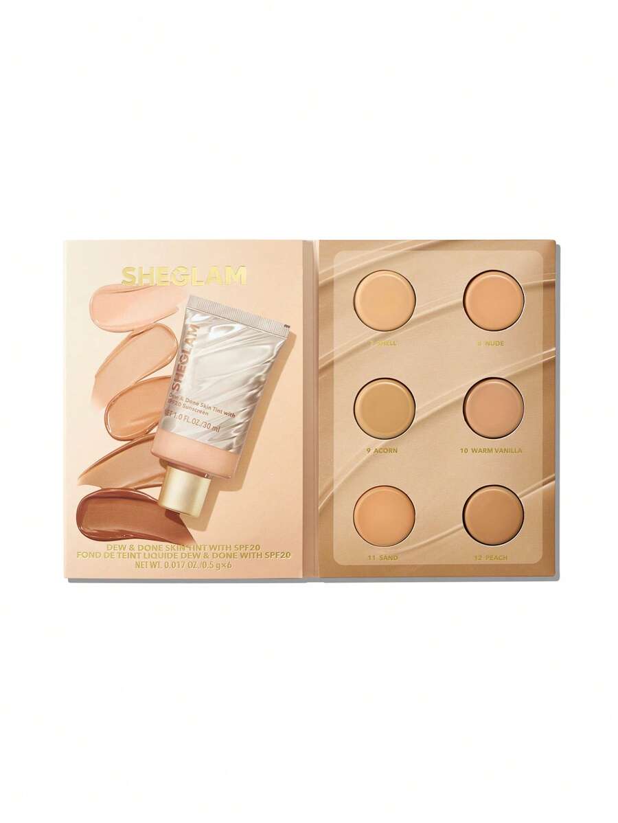 SHEGLAM Dew & Done Skin Tint With Spf20 Sample