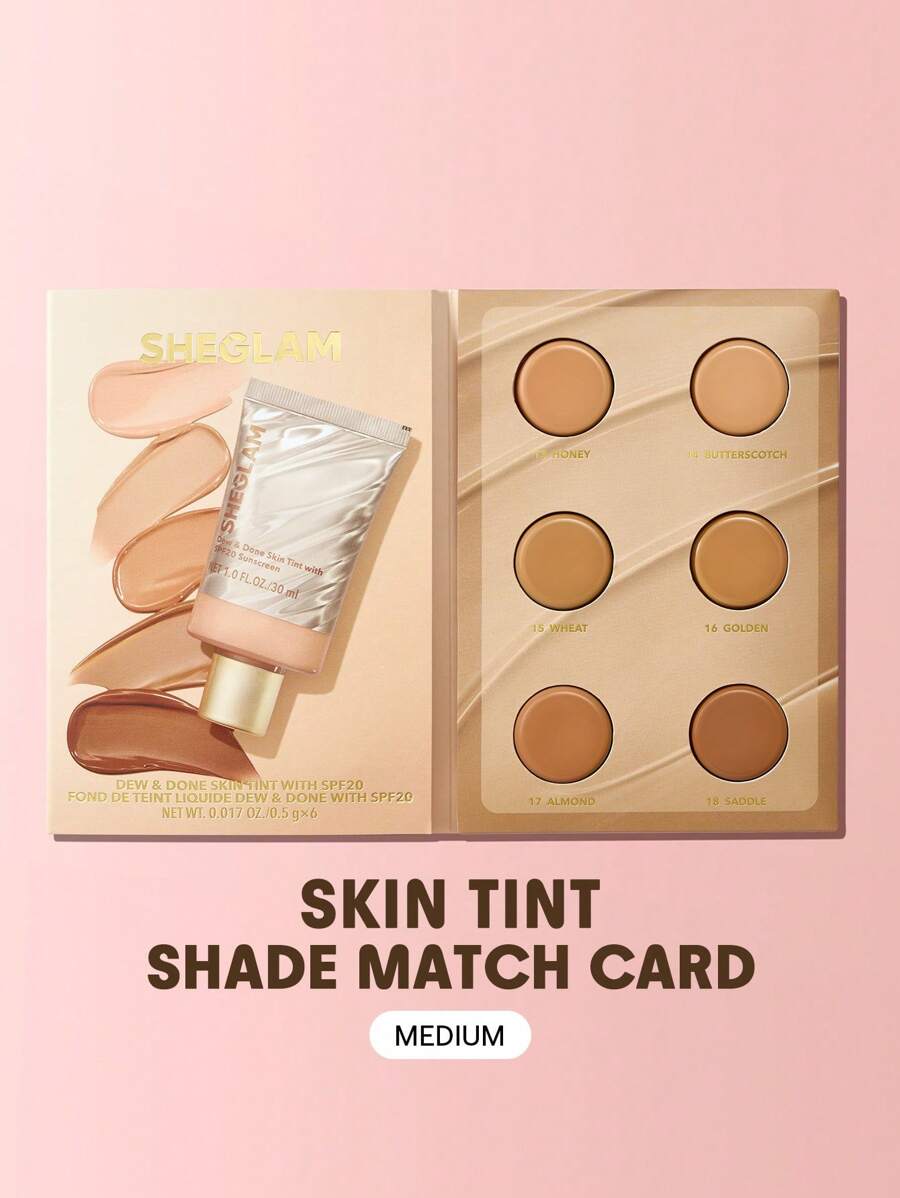 SHEGLAM Dew & Done Skin Tint With Spf20 Sample