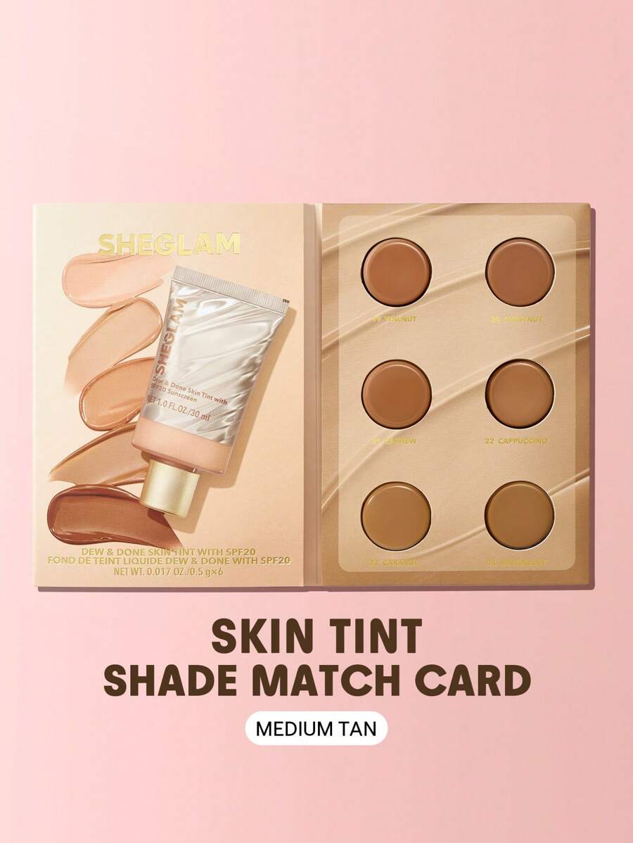 SHEGLAM Dew & Done Skin Tint With Spf20 Sample