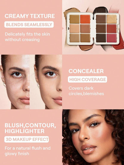 SHEGLAM All About That Face Multifunctional Face Palette
