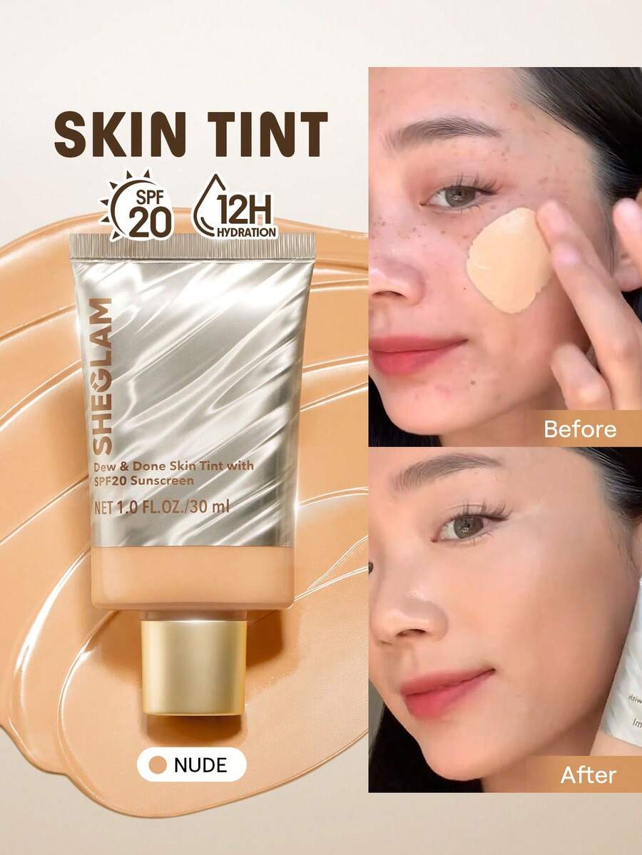 SHEGLAM Dew & Done Skin Tint With Spf20