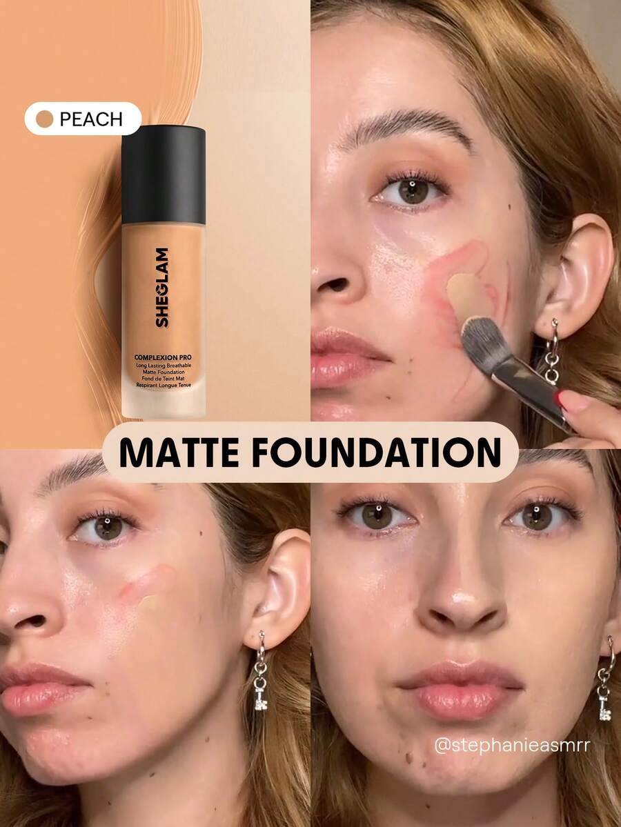 SHEGLAM Complexion Pro Long Lasting Breathable Matte Foundation